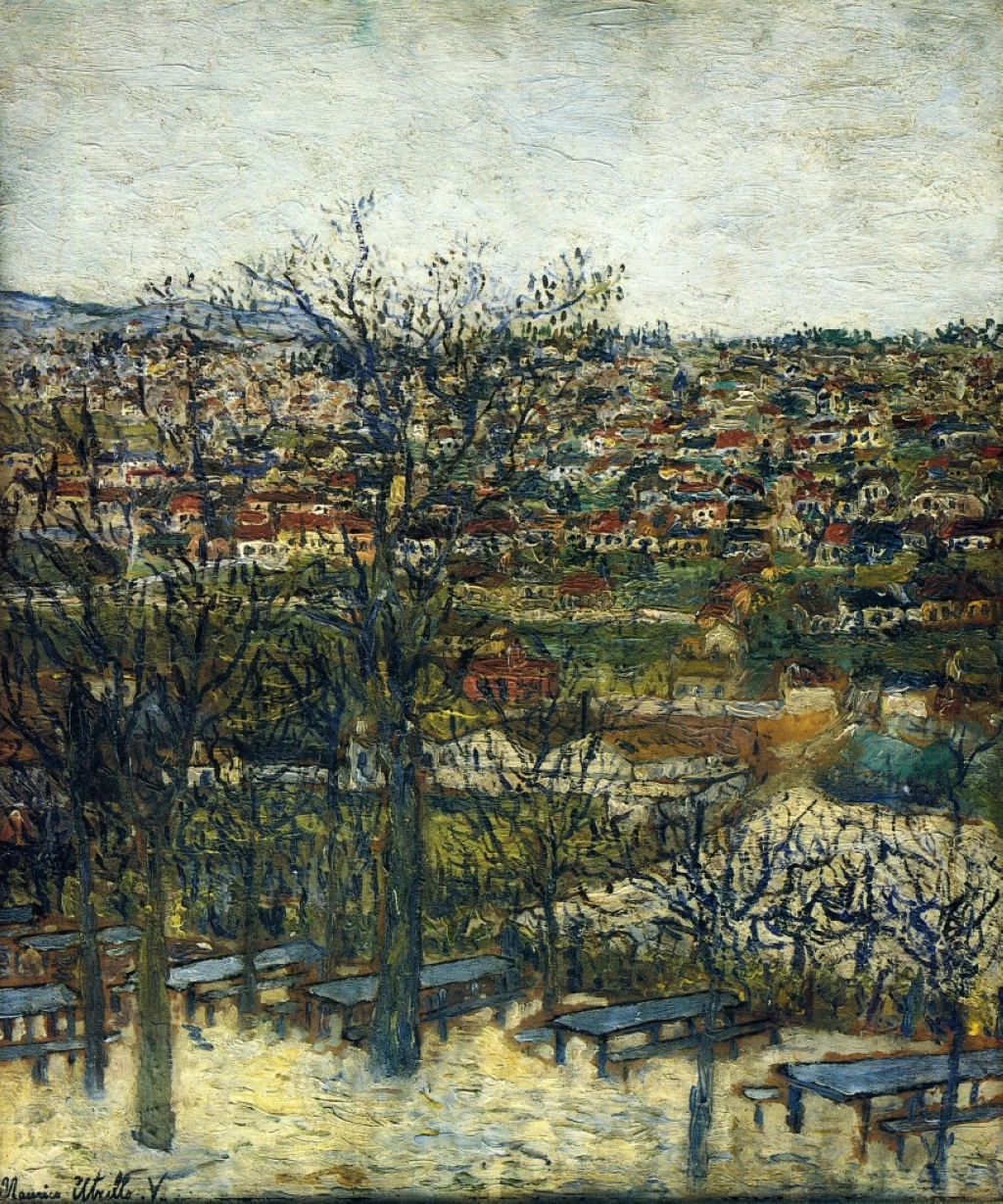 Benches at Montmagny - (1907)